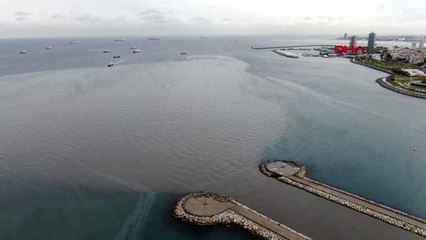 Marmara denizi'ne çamur aktı