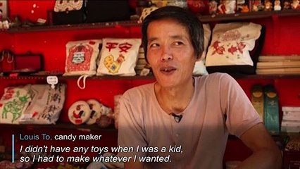 Hong Kong's candyman turns sweets into an art form