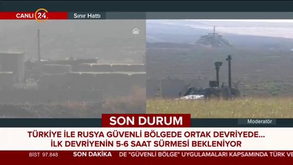 Türkiye ve Rusya ortak devriyede