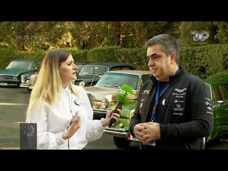 Wake Up/ Koleksioni i makinave Retro eksopozohet në Wake Up. Ja makina më e vjetër.