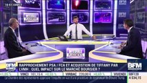 Rapprochement PSA/FCA et acquisition de Tiffany par LVMH: quel impact sur le marché boursier ? - 01/10
