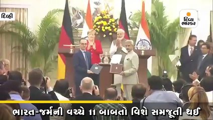 ભારત-જર્મની વચ્ચે અંતરિક્ષ, ઉડ્ડયન જેવી 11 બાબતો અંગે સમજૂતી થઈ