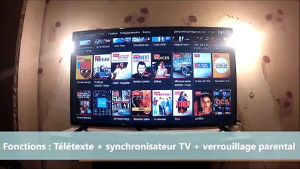 Test TV LED Continental Edison UHD 4K 43" (109 cm)