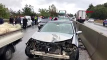 Bursa'da 16 araç birbirine girdi 6 yaralı