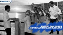 Jokowi dan Iriana, Menikmati Senja di Kaimana