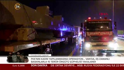 Pendik'te faciadan dönüldü