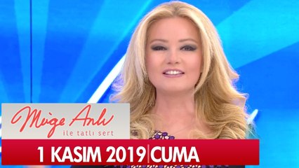 Müge Anlı ile Tatlı Sert 1 Kasım 2019 - Tek Parça