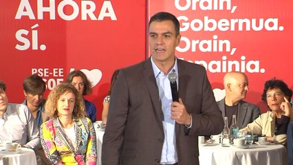 Sánchez promete no pactar un Gobierno con el PP