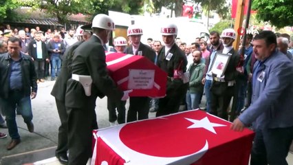 Şehit Veteriner Uzman Çavuş son yolculuğuna uğurlandı