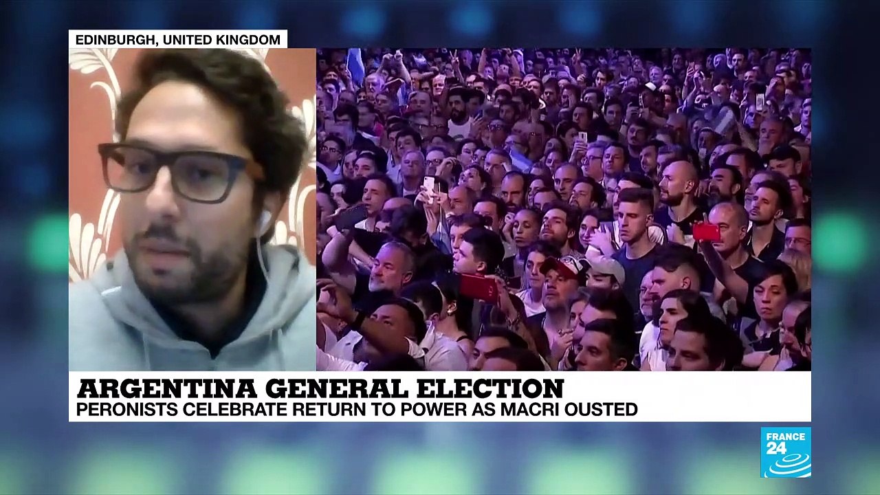 Mauro Greco on France 24: "Fernandez's election is a response to Macri's economic policies"