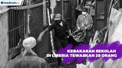 Sekolah Madrasah di Liberia Terbakar