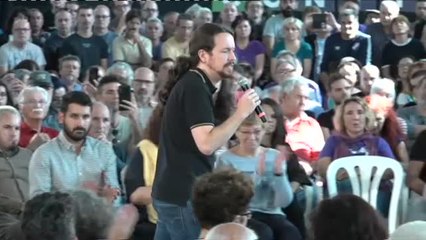 Pablo Iglesias advierte: "Mucho ojo con proclamarse ganador de las elecciones antes de que la gente vote"