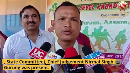 Two days State level Kabaddi Tournament kicks off in Tinsukia