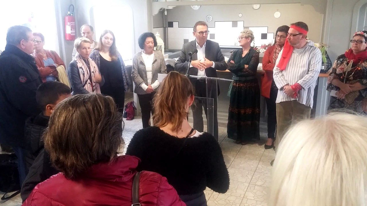 Vernissage de l'exposition photo des 50 ans du quartier de l’Hippodrome - Discours de M. Frédéric Leturque, Maire d'Arras