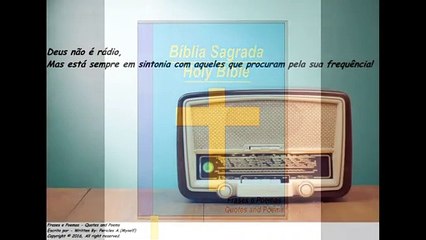 Deus não é rádio, mas está sempre em sintonia! [Frases e Poemas]