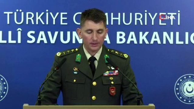 MSB: Türkiye'ye yönlendirilmiş ve seri bağlanmış vaziyette 75 adet Roket tespit edilmiştir
