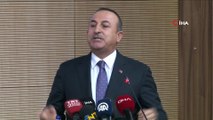 Bakan Çavuşoğlu: 'Amerika ile güvenli bölge konusunda anlaşsaydık, bölgede birlikte yer alacaktık. Harekattan sonra mutabakata vardığımız için Amerika, harekatımızın meşruiyetini kabul etti ve bölgede Türk askerinin kalacağını kabul etmiş