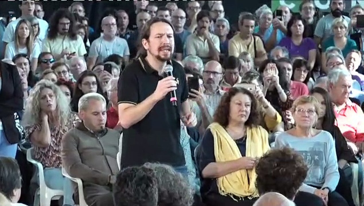 Pablo Iglesias advierte: "Mucho ojo con proclamarse ganador de las elecciones antes de que la gente vote"