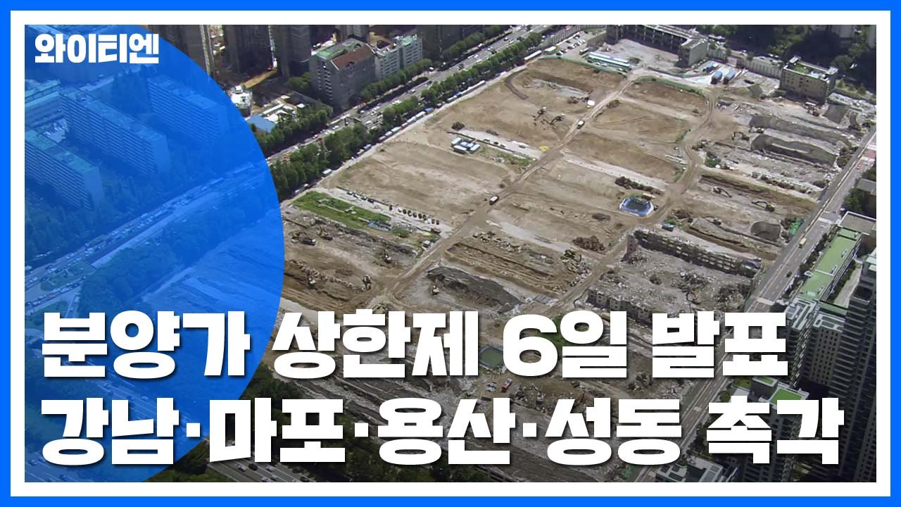 분양가 상한제 대상 지역 6일 발표...강남·'마용성' 촉각 / YTN