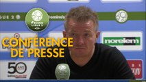 Conférence de presse ESTAC Troyes - Valenciennes FC (1-0) : Laurent BATLLES (ESTAC) - Olivier GUEGAN (VAFC) - 2019/2020