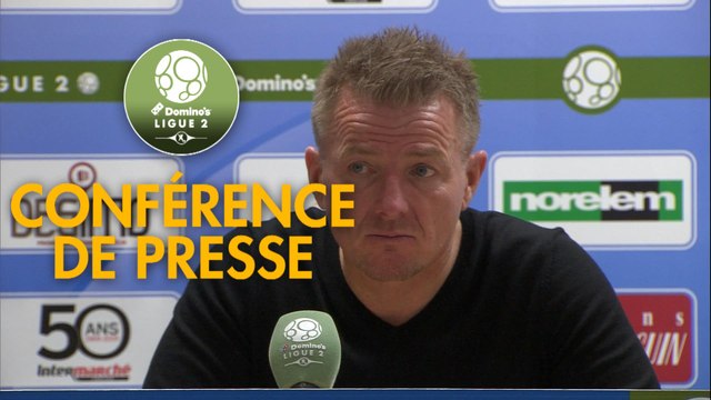 Conférence de presse ESTAC Troyes - Valenciennes FC (1-0) : Laurent BATLLES (ESTAC) - Olivier GUEGAN (VAFC) - 2019/2020