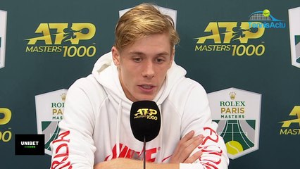 Rolex Paris Masters 2019 - Denis Shapovalov : "I did not want to go to the final like that"