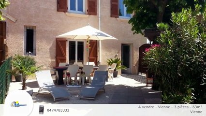 A vendre - Vienne - 3 pièces - 63m²