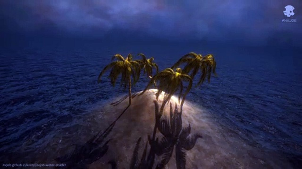 #NVJOB Water Shader - simple and fast 1.4.5. Free Unity Asset.