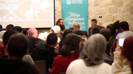 Diriliş Ertuğrul oyuncusu Kudüslülerle buluştu