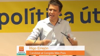 Errejón pide "un paso atrás" sino se forma gobierno.