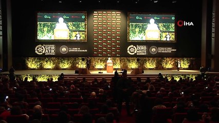 Emine Erdoğan, Sıfır Atık Zirvesinde konuştu