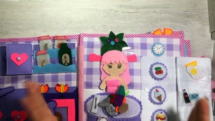 DOĞUM GÜNÜN KUTLU OLSUN NİHAL!  Bebek evi, dollhouse, quiet book