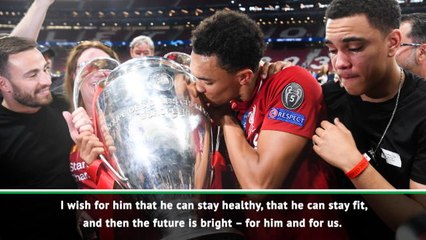'Future is bright' for milestone defender Alexander-Arnold - Klopp