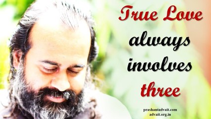 Acharya Prashant on Hafiz: True Love always involves three
