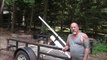 How to Build an Air Power Fish Bait Launcher, Spud Gun - DIY Surf Fishing Air Cannon