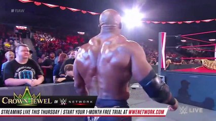 Rusev left crushed by Lana and sex Bobby Lashley- Raw, Oct. 28, 2019