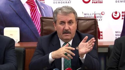 BBP Genel Başkanı Destici: "ABD artık dost bir ülke değil"