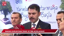 Bakan Kurum'dan Boğaziçi açıklaması