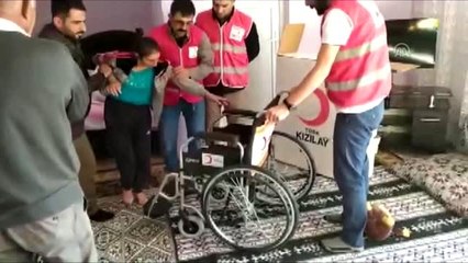 Kızılay, Muradiyeli engellileri unutmadı