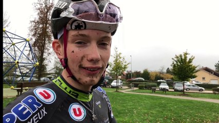 Cyclo-cross : la réaction de Natan Patrois après sa victoire au Trophée d’Epinal