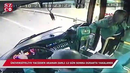 Kütahya'da otobüste üniversite öğrencisini taciz ettiği iddia elen zanlı yakalandı