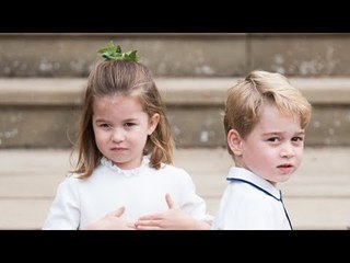 George et Charlotte, des enfants comme les autres  ils se disputent à cause des programmes télé !