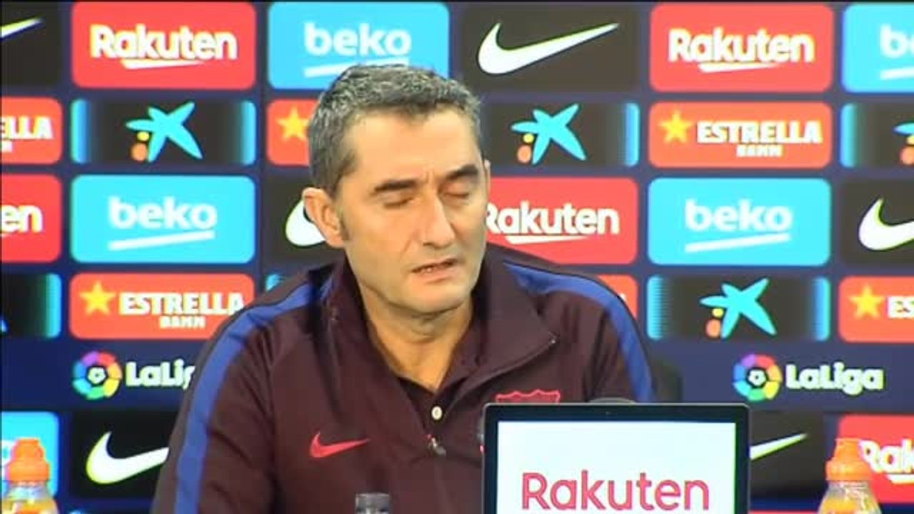 Valverde: "Los partidos de fuera de casa, que son en los que hemos fallado, se hacen fundamentales"