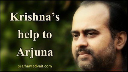 Acharya Prashant: Krishna's help to Arjuna