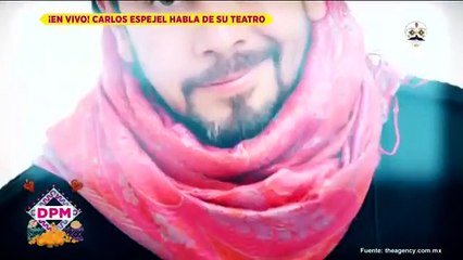 Carlos Espejel inaugurará su teatro tras afectaciones por incendio