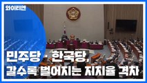 민주·한국 지지율 격차 조국 사태 이전으로...한국당 자초 / YTN