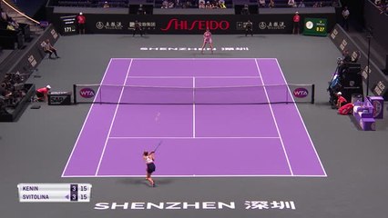 Svitolina topples Kenin to set up Bencic semi