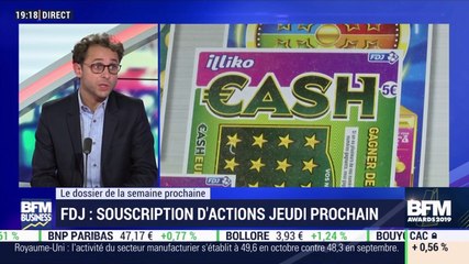 FDJ: souscription d'actions jeudi prochain - 01/11