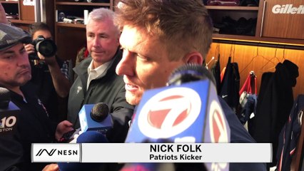 Nick Folk On Signing With Patriots, Staying Fresh After Long Layoff