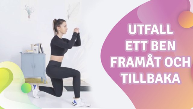 Utfall, ett ben framåt och tillbaka - Steg för Hälsa